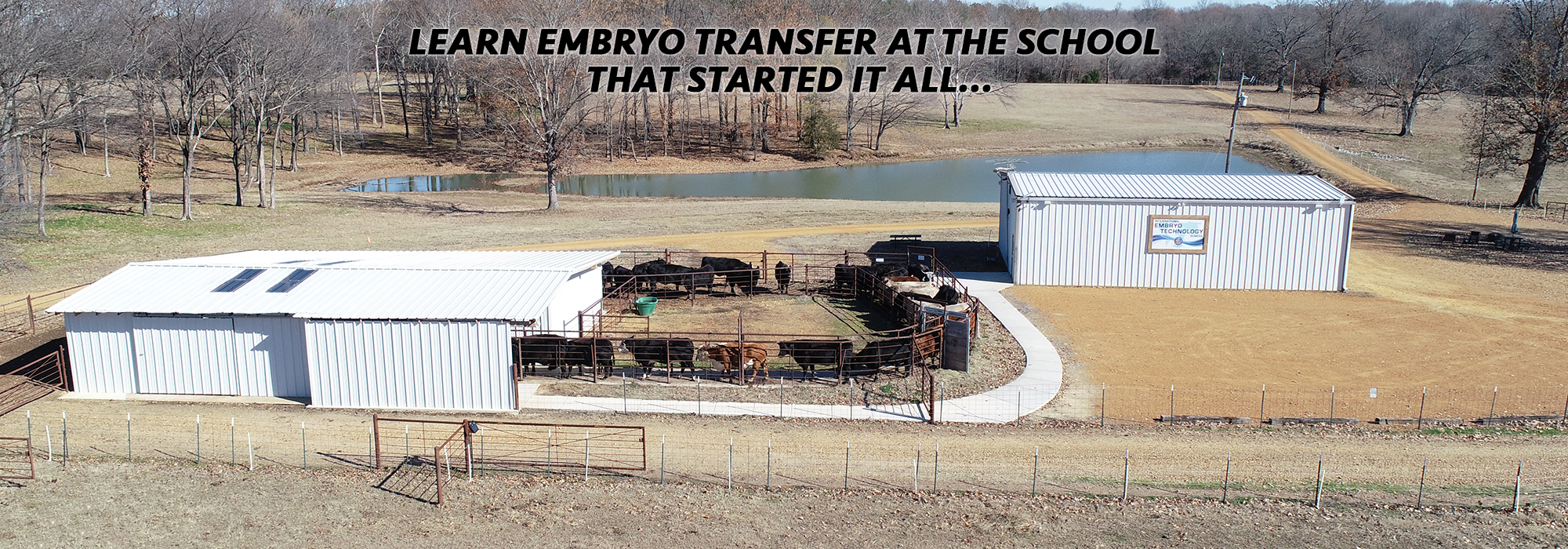 Learn Embryo Transfer at the School that Started It All... Learn Embryo Transfer at the School that Started It All...